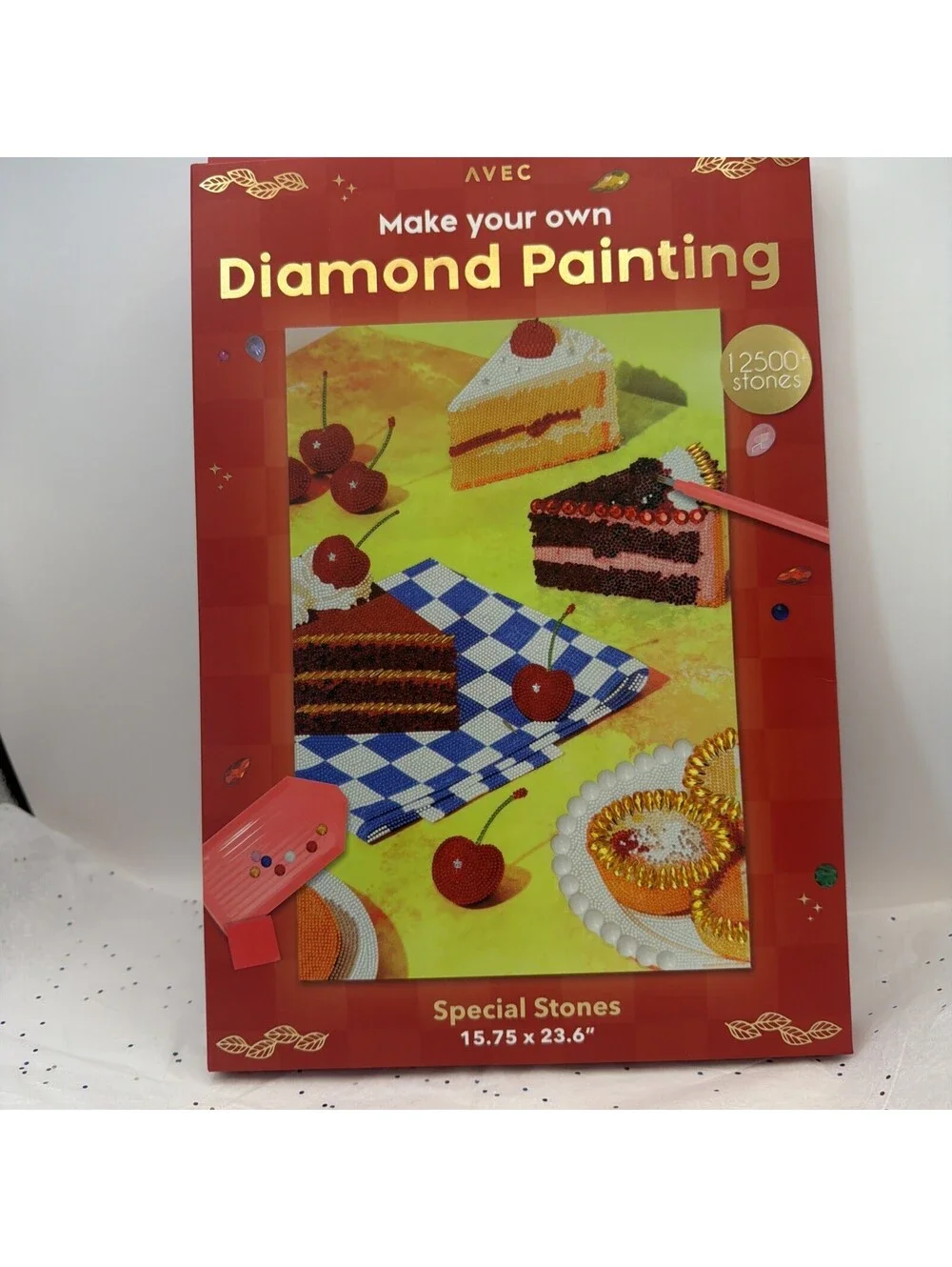 ArtMaker Crystal Creations Cake Party 12500 Diamond Painting Special Full Drill